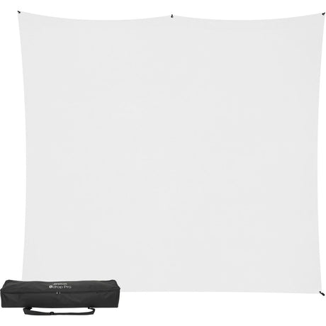 Westcott X-Drop Pro Wrinkle-Resistant Backdrop Kit - High-Key White (8' X 8') - image 5 of 5
