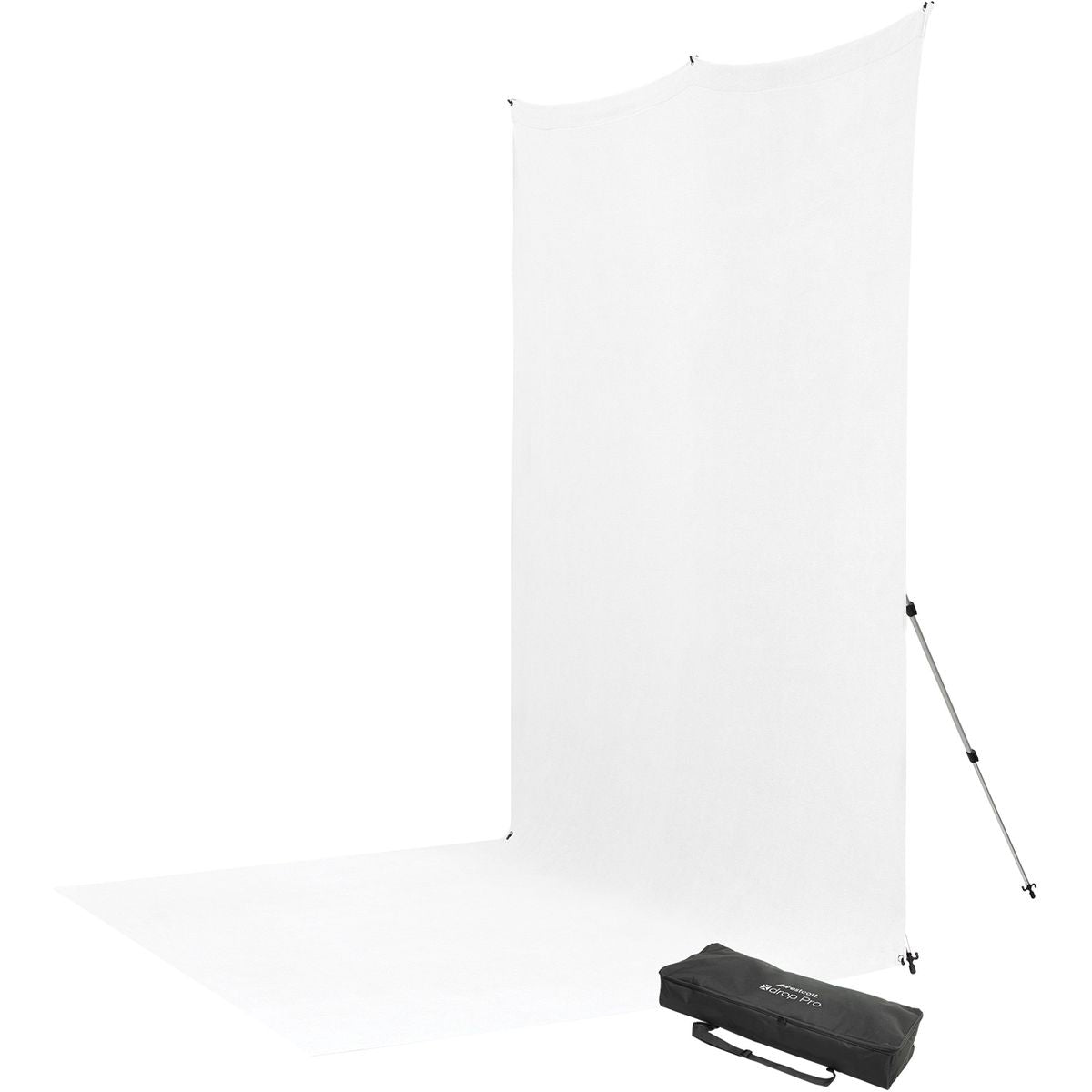Westcott X-Drop Pro Wrinkle-Resistant Background Kit High Key White Sweep 8'X13' - image 2 of 5