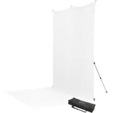 Westcott X-Drop Pro Wrinkle-Resistant Background Kit High Key White Sweep 8'X13' - image 2 of 5