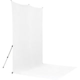 Westcott X-Drop Pro Wrinkle-Resistant Background Kit High Key White Sweep 8'X13' - image 3 of 5