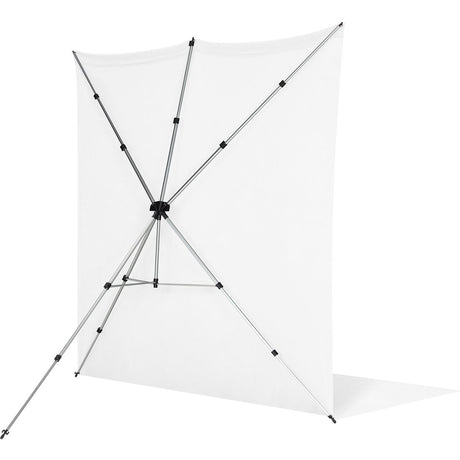 Westcott X-Drop Pro Wrinkle-Resistant Background Kit High Key White Sweep 8'X13' - image 4 of 5