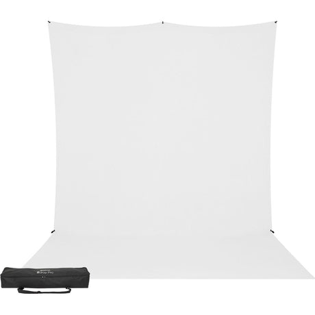 Westcott X-Drop Pro Wrinkle-Resistant Background Kit High Key White Sweep 8'X13' - image 5 of 5