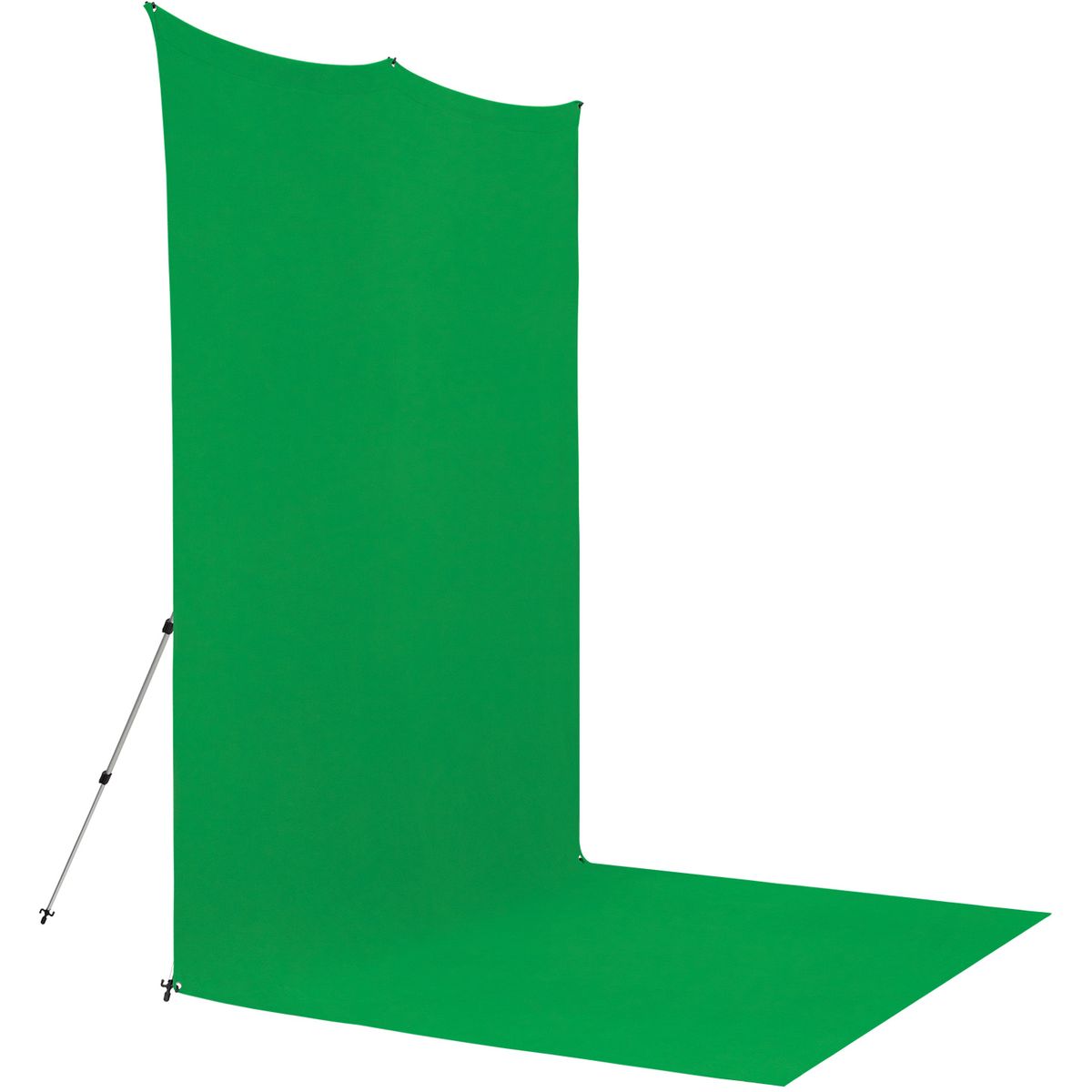 Westcott X-Drop Pro Wrinkle-Resistant Kit Chroma-Key Green Screen Sweep 8'X13' - image 3 of 5
