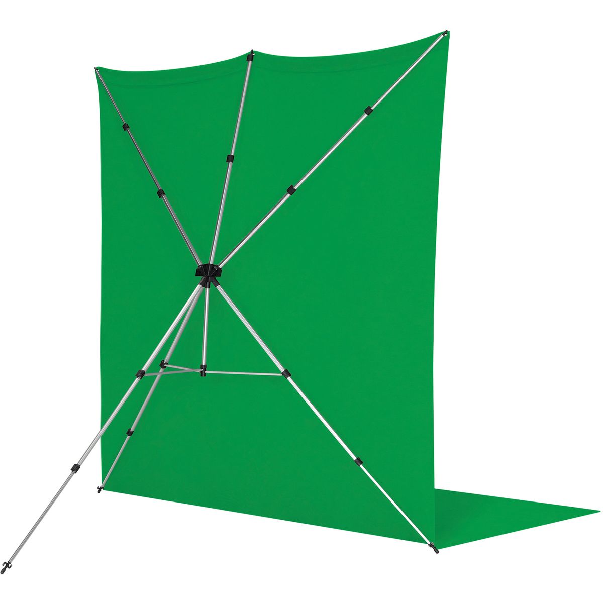 Westcott X-Drop Pro Wrinkle-Resistant Kit Chroma-Key Green Screen Sweep 8'X13' - image 4 of 5