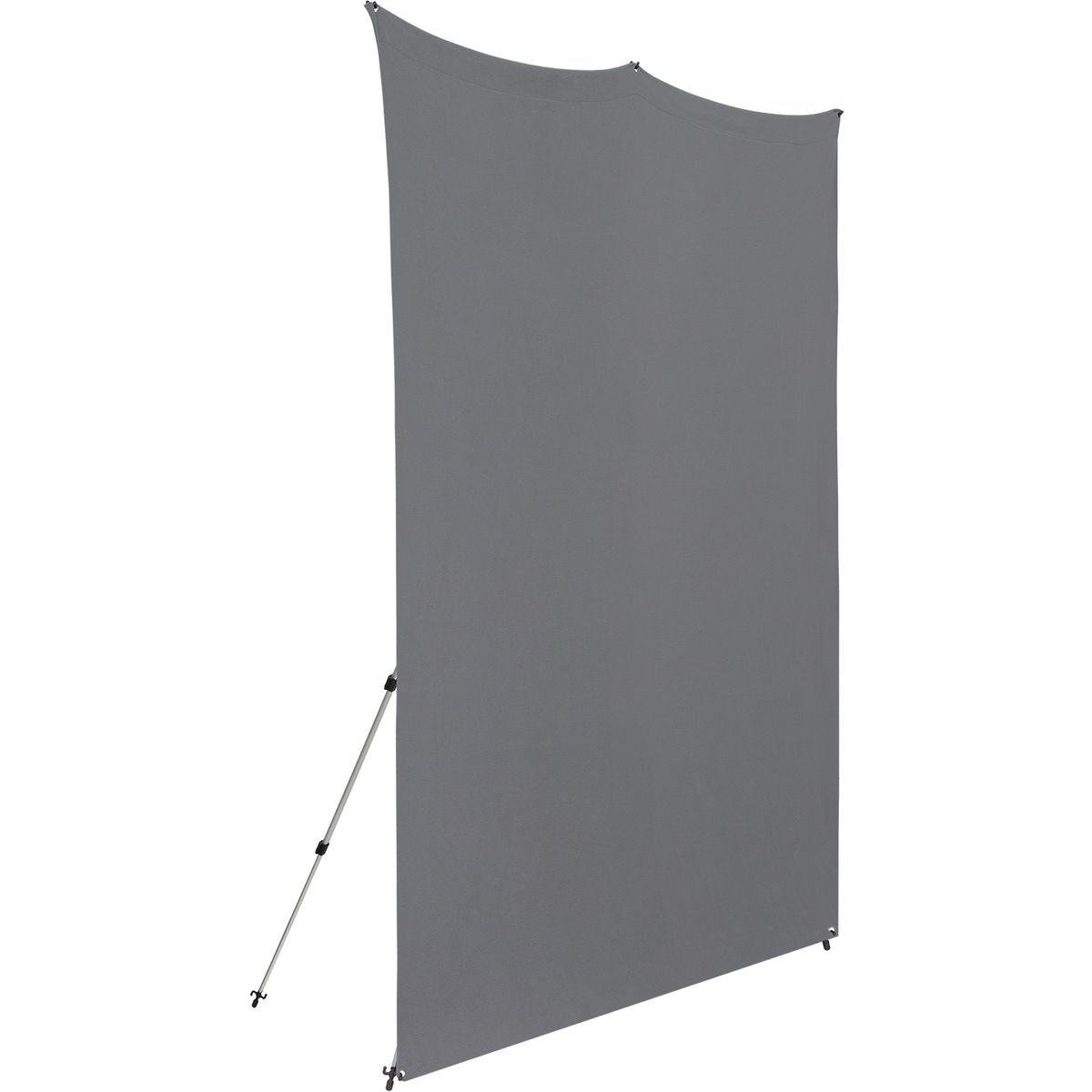 Westcott X-Drop Pro Wrinkle-Resistant Backdrop Kit - Neutral Grey (8' X 8') - image 2 of 5