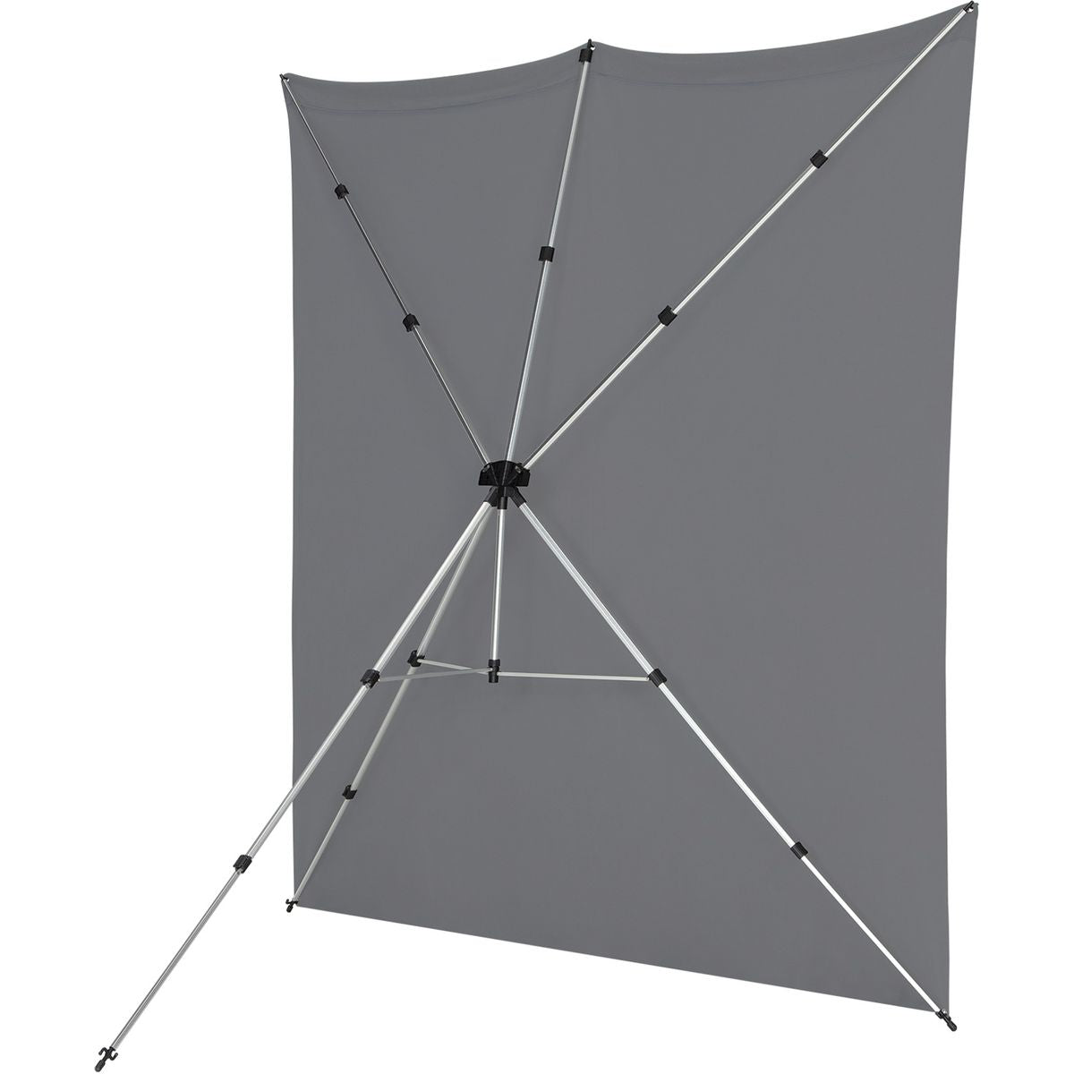 Westcott X-Drop Pro Wrinkle-Resistant Backdrop Kit - Neutral Grey (8' X 8') - image 3 of 5
