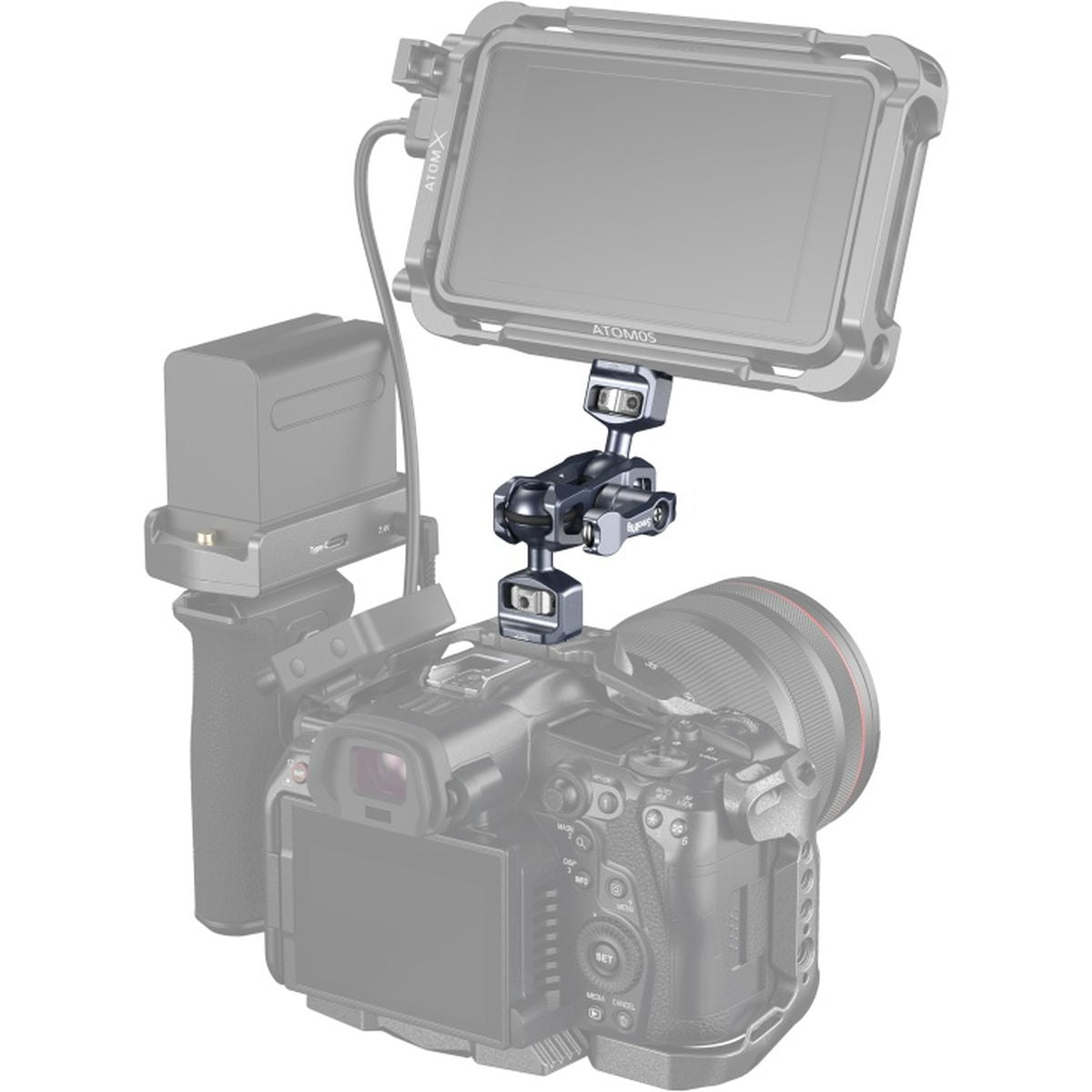 SmallRig 3873 Magic Arm w/ Dual Ball Heads (1/4"-20 Screw)