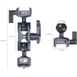 SmallRig 3875 Magic Arm w/ Dual Ball Heads (1/4"-20 Screw A