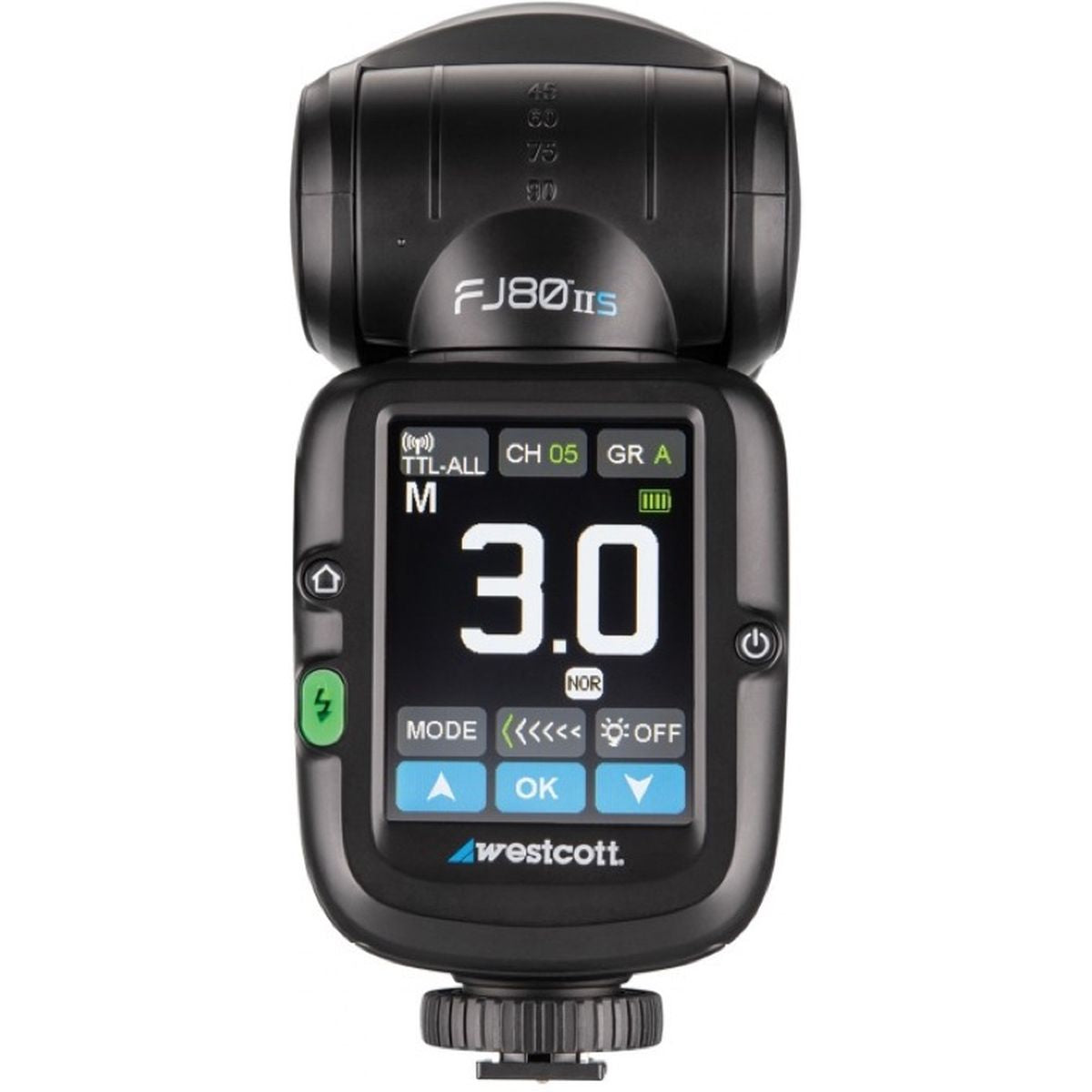 Westcott FJ80 II S Touchscreen 80WS Speedlight w/ Sony Camera Mount - image 3 of 5