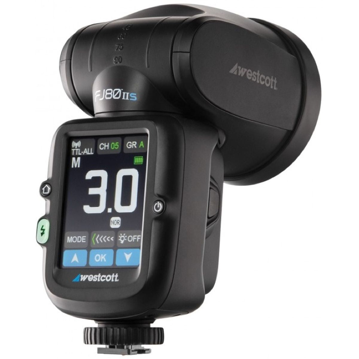 Westcott FJ80 II S Touchscreen 80WS Speedlight w/ Sony Camera Mount - image 4 of 5