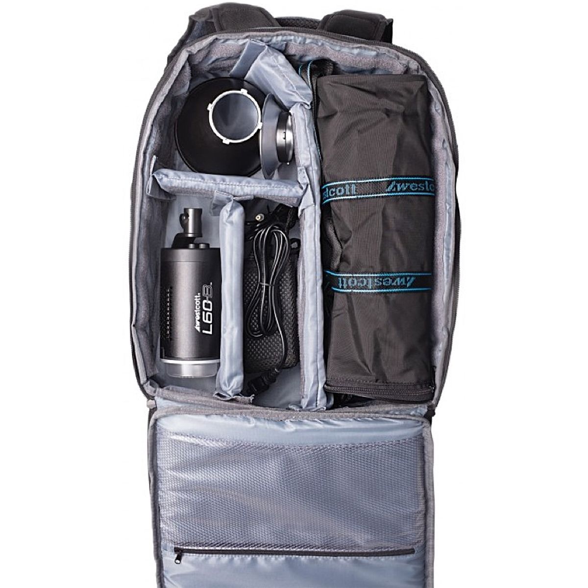 Westcott L60-B Bi-Colour COB LED 1-LIGHT Backpack Kit - image 2 of 5