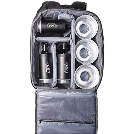 Westcott L60-B Bi-Colour COB LED 3-LIGHT Backpack Kit - image 2 of 5