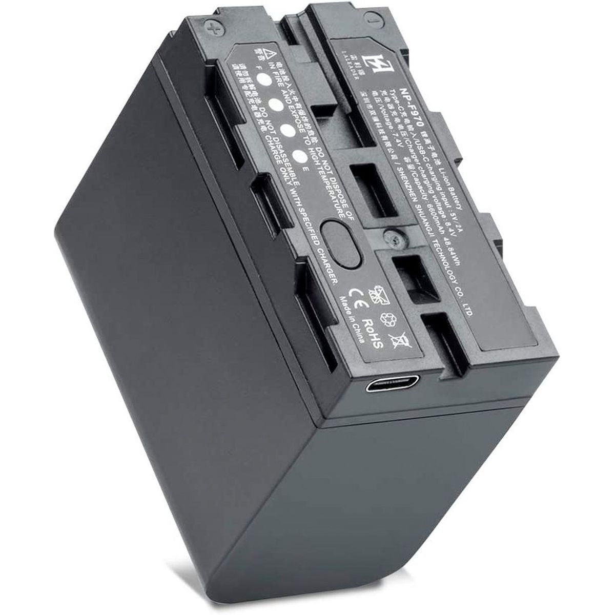 Viltrox NP-F970 Battery 6600mAh w/ USB C Charging Port - image 2 of 3