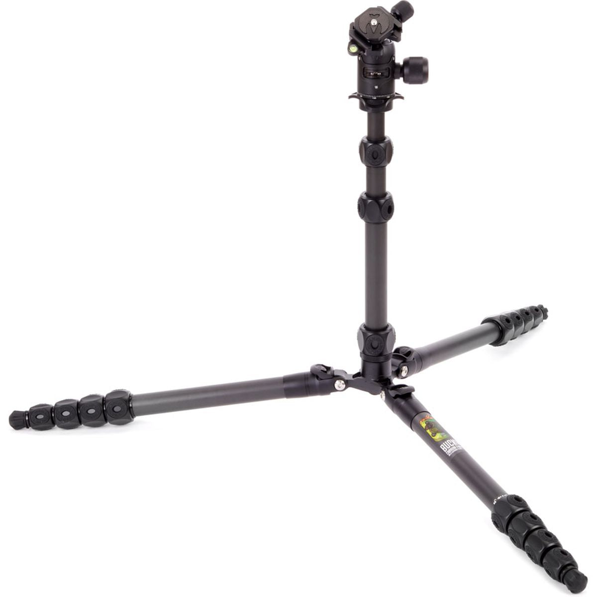 3 Legged Thing Legends Bucky Tripod w/ AirHed VU Black Darkness - image 4 of 5