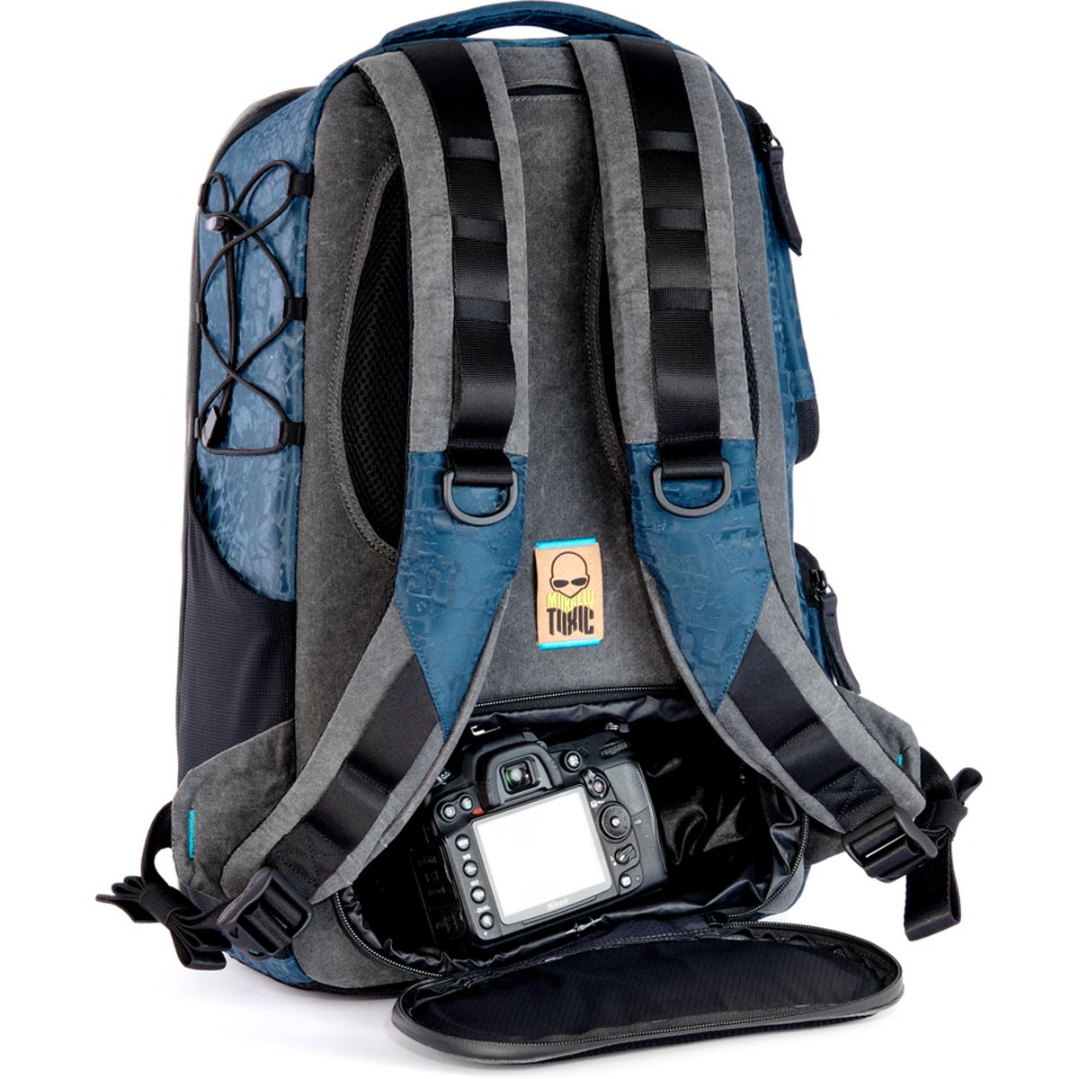 3 Legged Thing Valkyrie Camera Backpack L Water Resistant Frog Pocket Sapphire - image 4 of 5