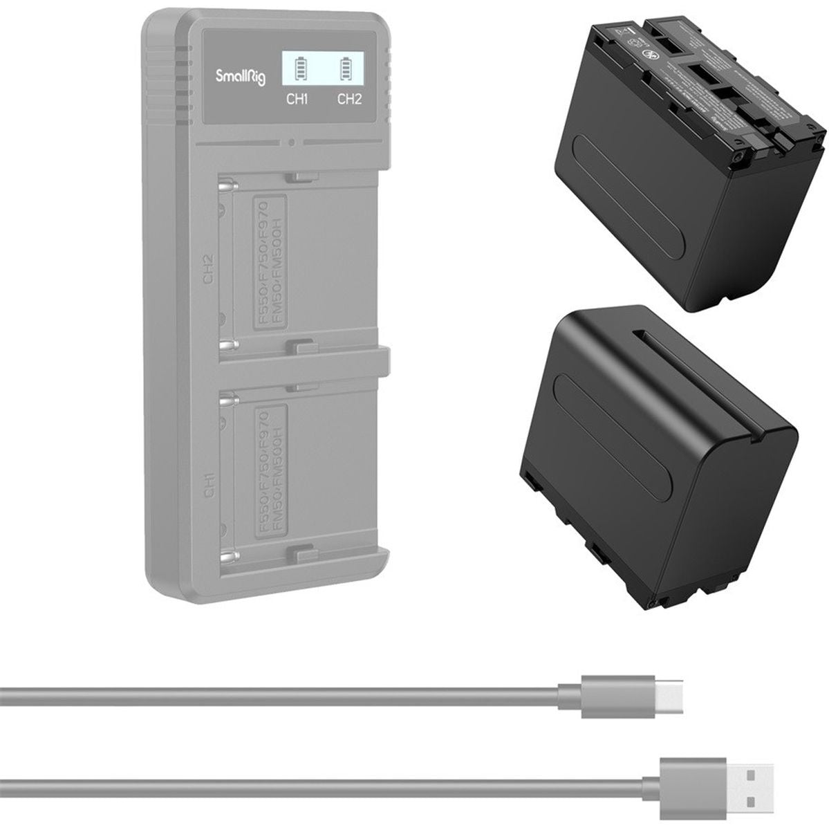 SmallRig 4073 NP-F970 Camera Battery