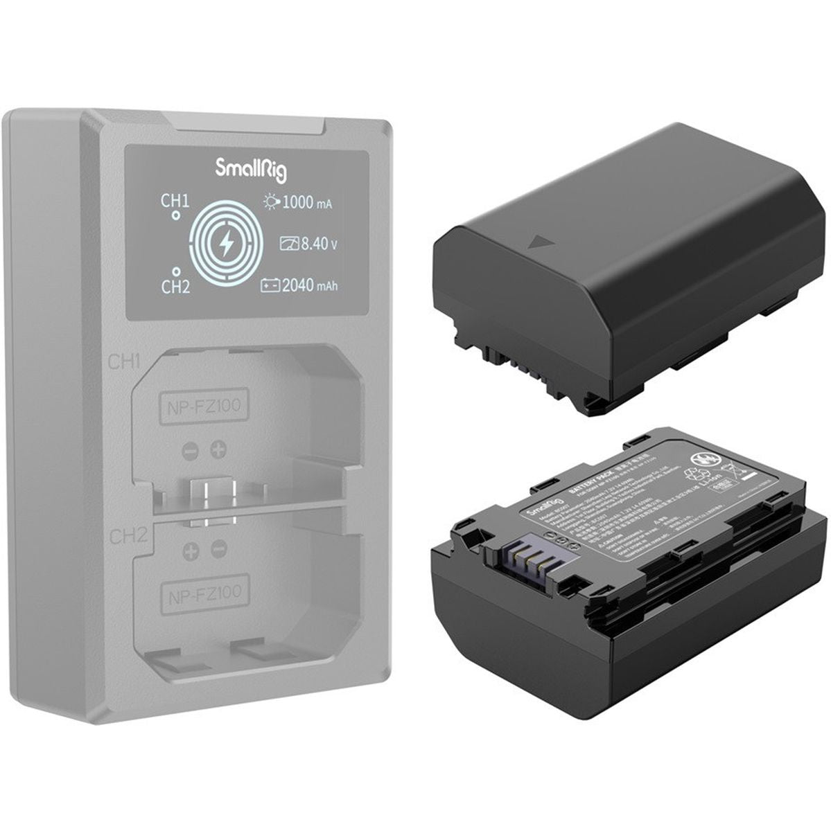 SmallRig 4074 NP-FZ100 Camera Battery - image 2 of 3