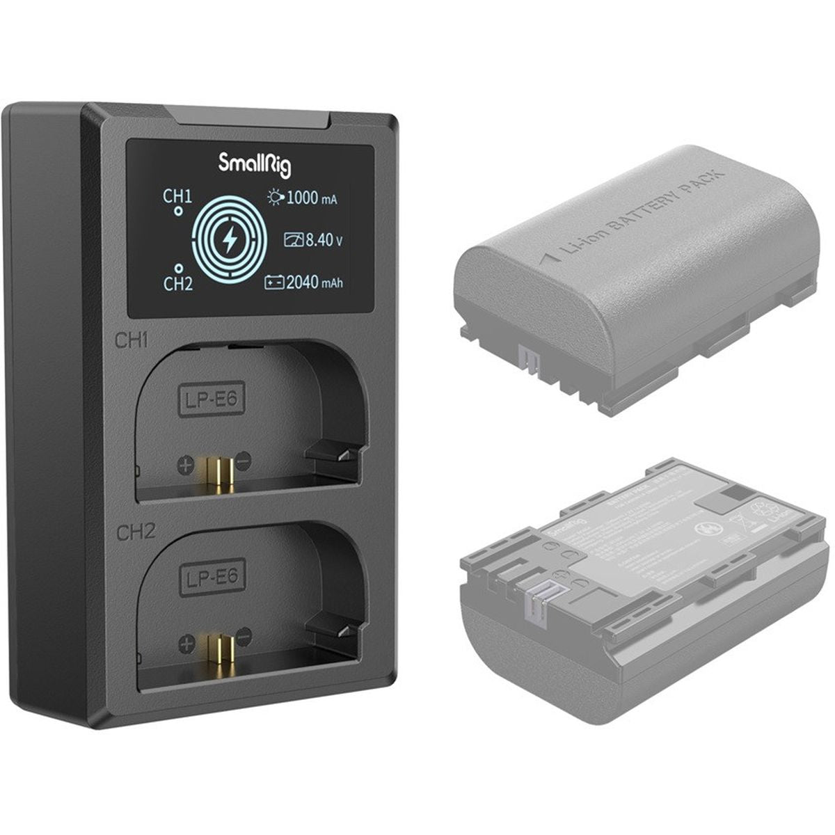 SmallRig 4084 LP-E6NH Camera Battery Charger