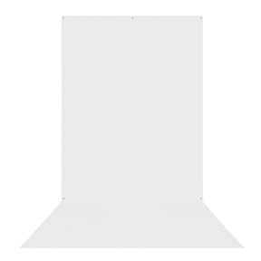 Westcott X-Drop Wrinkle-Resistant Backdrop - High-Key White Sweep (5' X 12')
