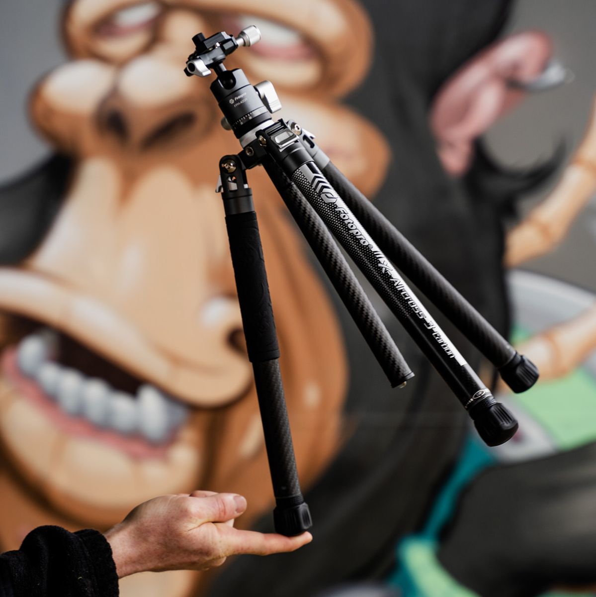 Fotopro X-AirCross 3 Carbon Tripod Grey - image 4 of 4