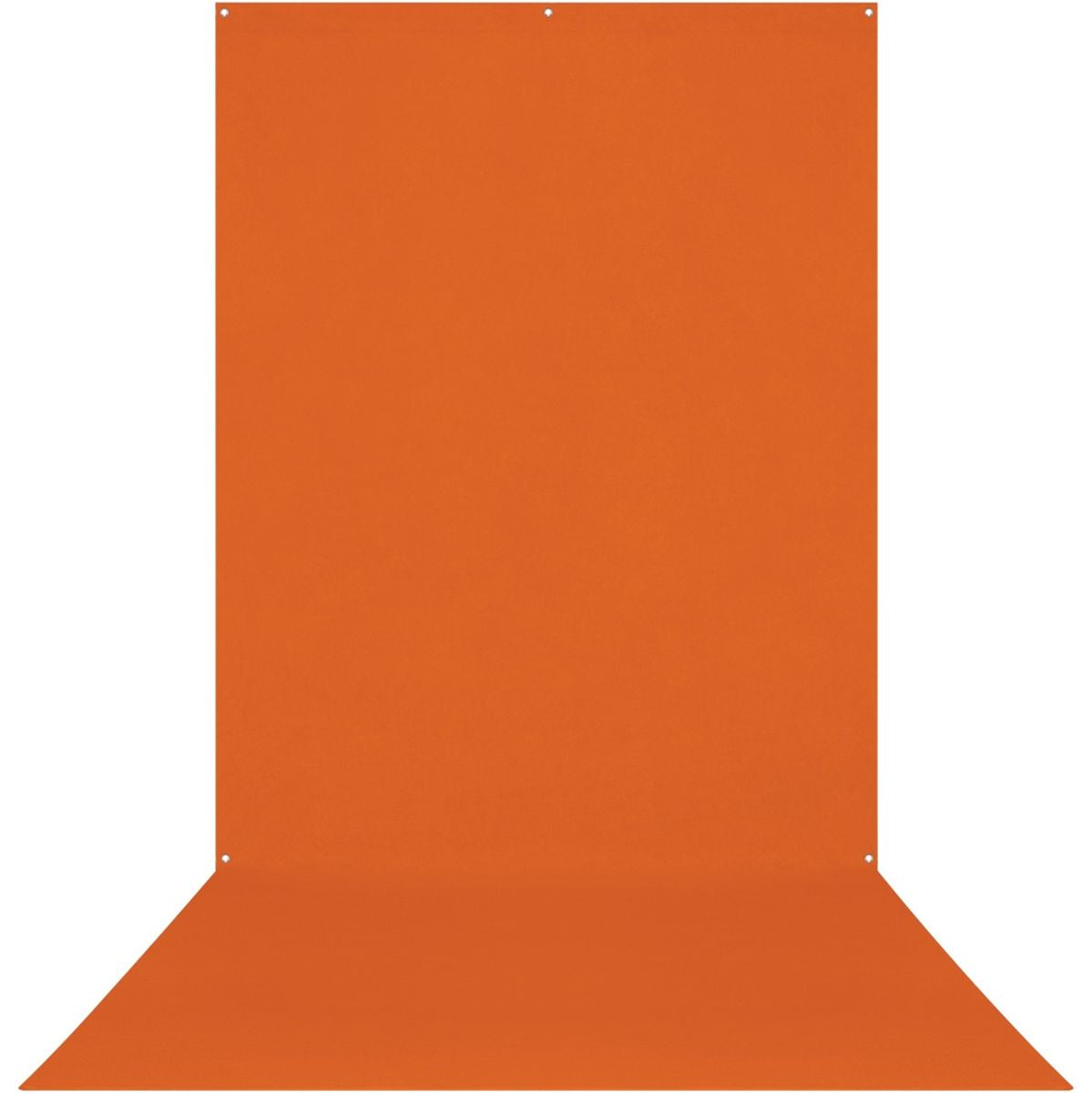 Westcott X-Drop Wrinkle-Resistant Backdrop - Tijger Orange Sweep (5' X 12')