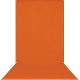 Westcott X-Drop Wrinkle-Resistant Backdrop - Tijger Orange Sweep (5' X 12')