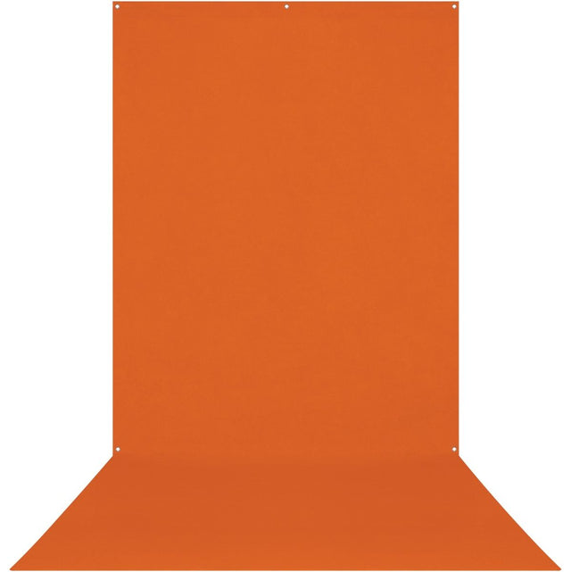 Westcott X-Drop Wrinkle-Resistant Backdrop - Tijger Orange Sweep (5' X 12')