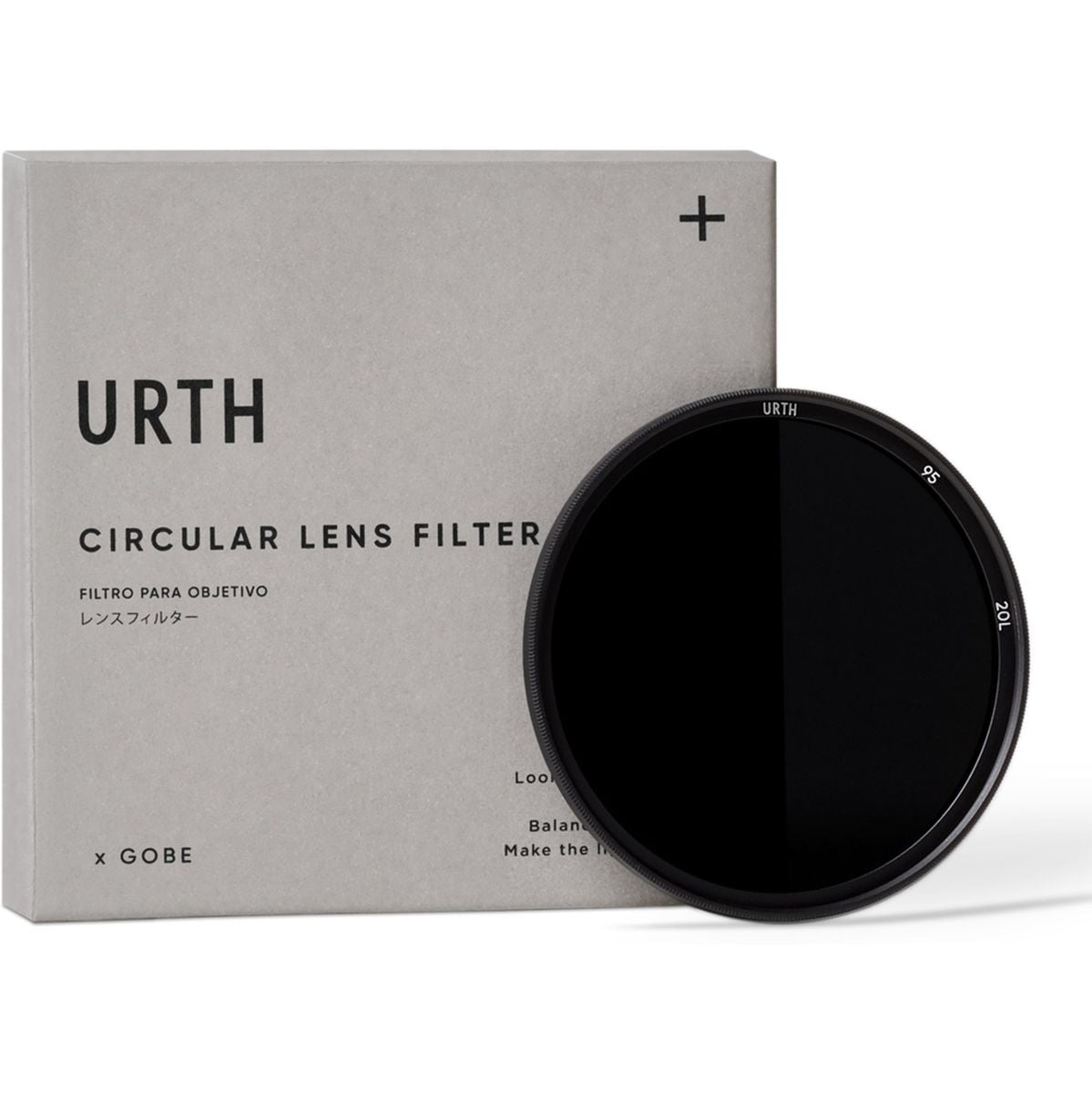 Urth 95mm ND64 (6 Stop) Lens Filter (Plus+)