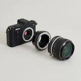 Urth Lens Mount Adapter: Compatible w/ Nikon F Lens To Nikon