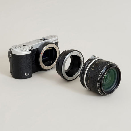 Urth Lens Mount Adapter: Compatible w/ Nikon F Lens To Samsung NX Camera Body - image 3 of 5
