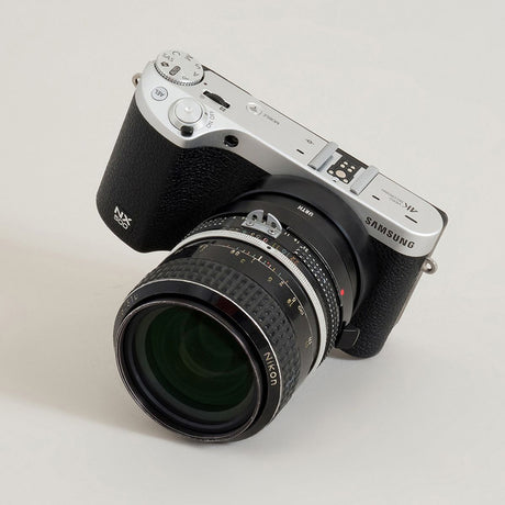 Urth Lens Mount Adapter: Compatible w/ Nikon F Lens To Samsung NX Camera Body - image 4 of 5