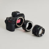 Urth Lens Mount Adapter: Compatible w/ Olympus OM Lens To Ni