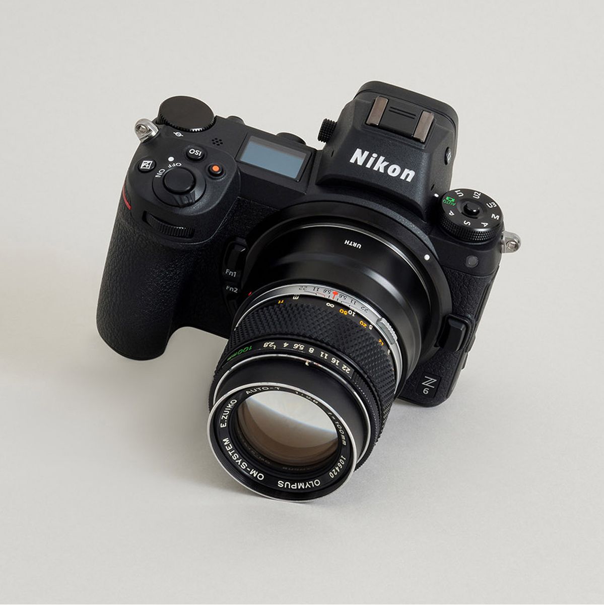 Urth Lens Mount Adapter: Compatible w/ Olympus OM Lens To Ni