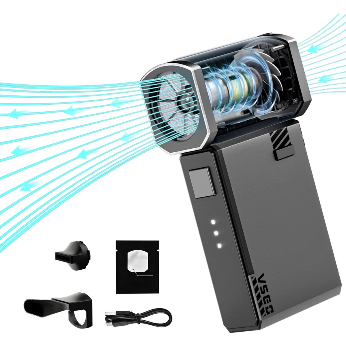 VSGO Portable Palm Turbo Air Duster