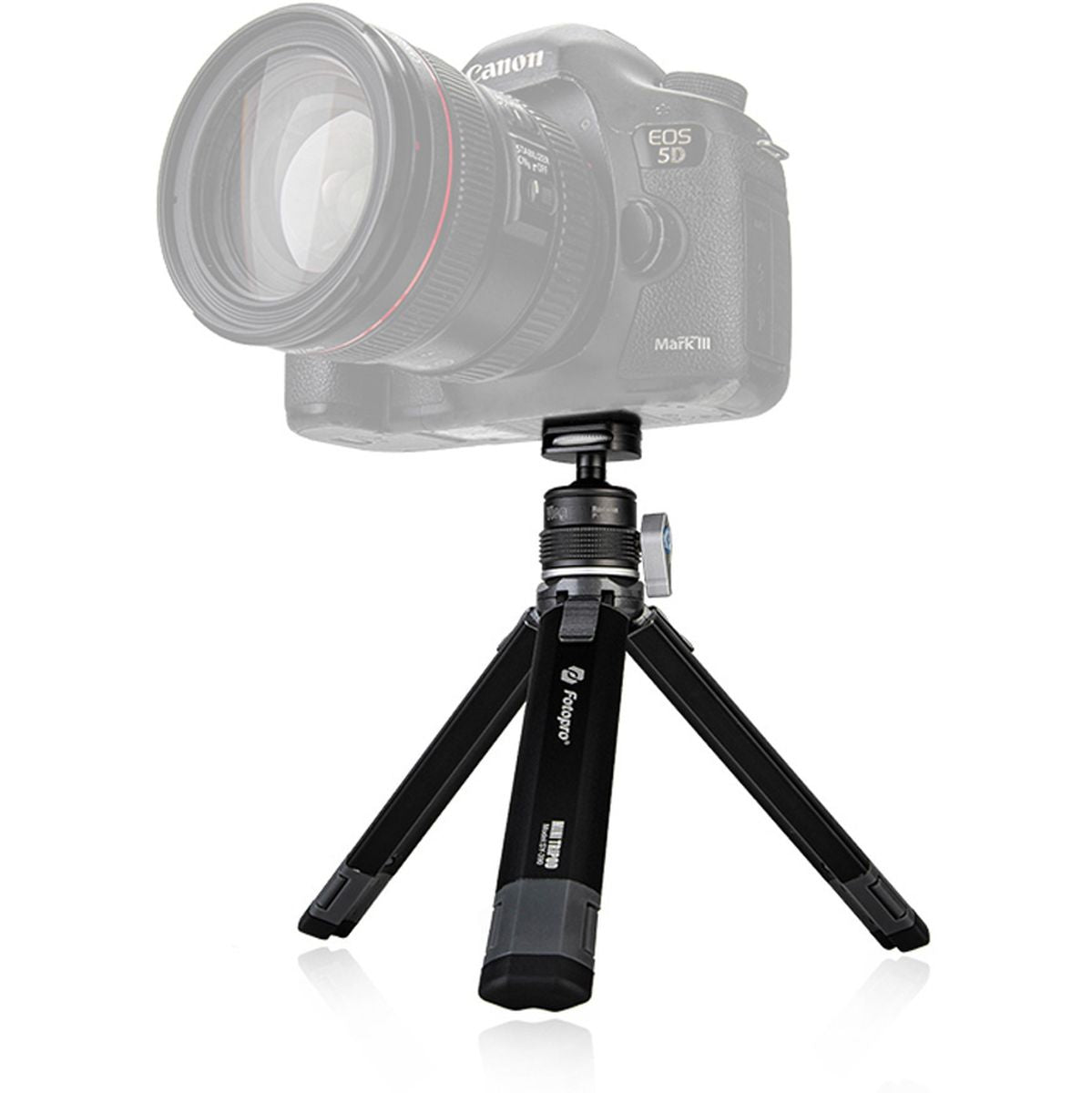 Fotopro SY-390 Pocket Tripod 2 Sections Black - image 2 of 5