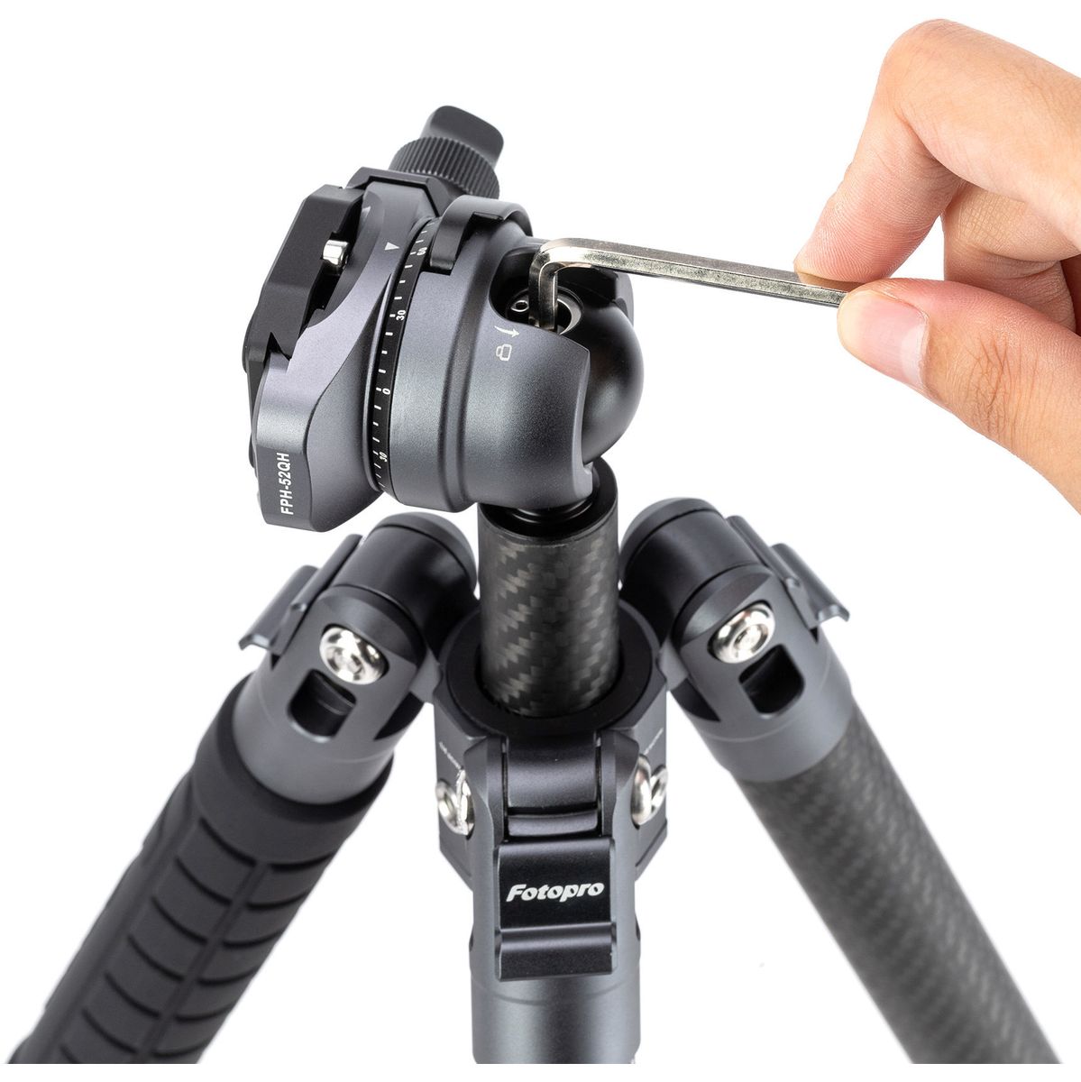 Fotopro X-Airfly Carbon Tripod Grey - image 4 of 5
