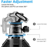 Fotopro SY-390 Pocket Tripod 1 Section Black - image 2 of 5