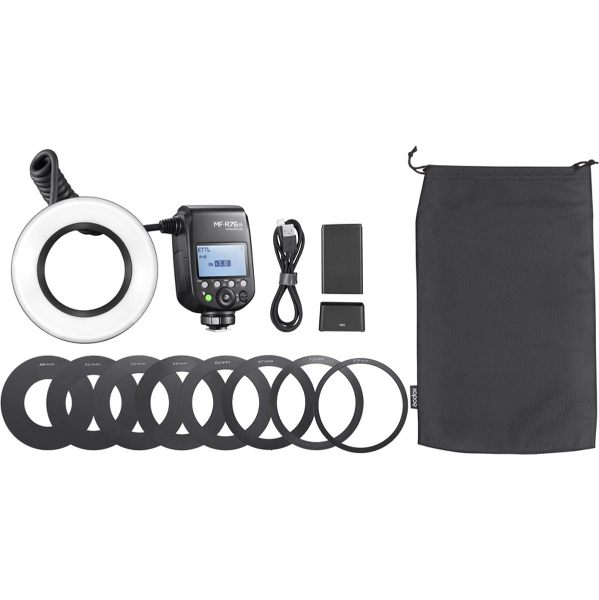 Godox MF-R76N TTL Macro Ring Flash Nikon