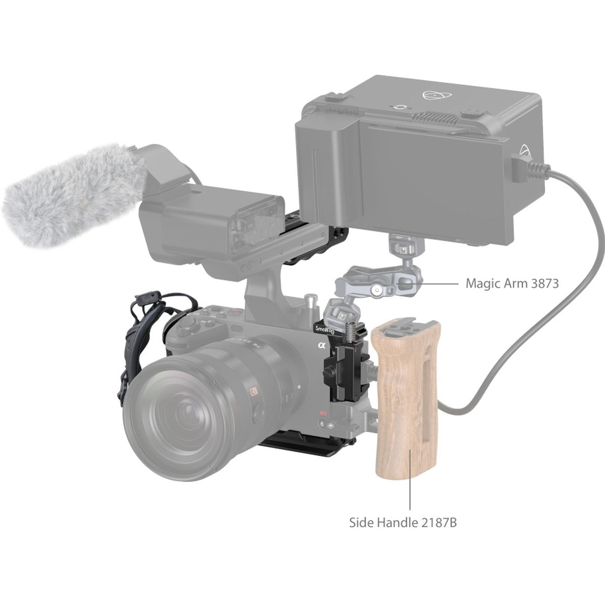 SmallRig 4184 Handheld Cage Kit For Sony FX30 / FX3 (4139 Ne