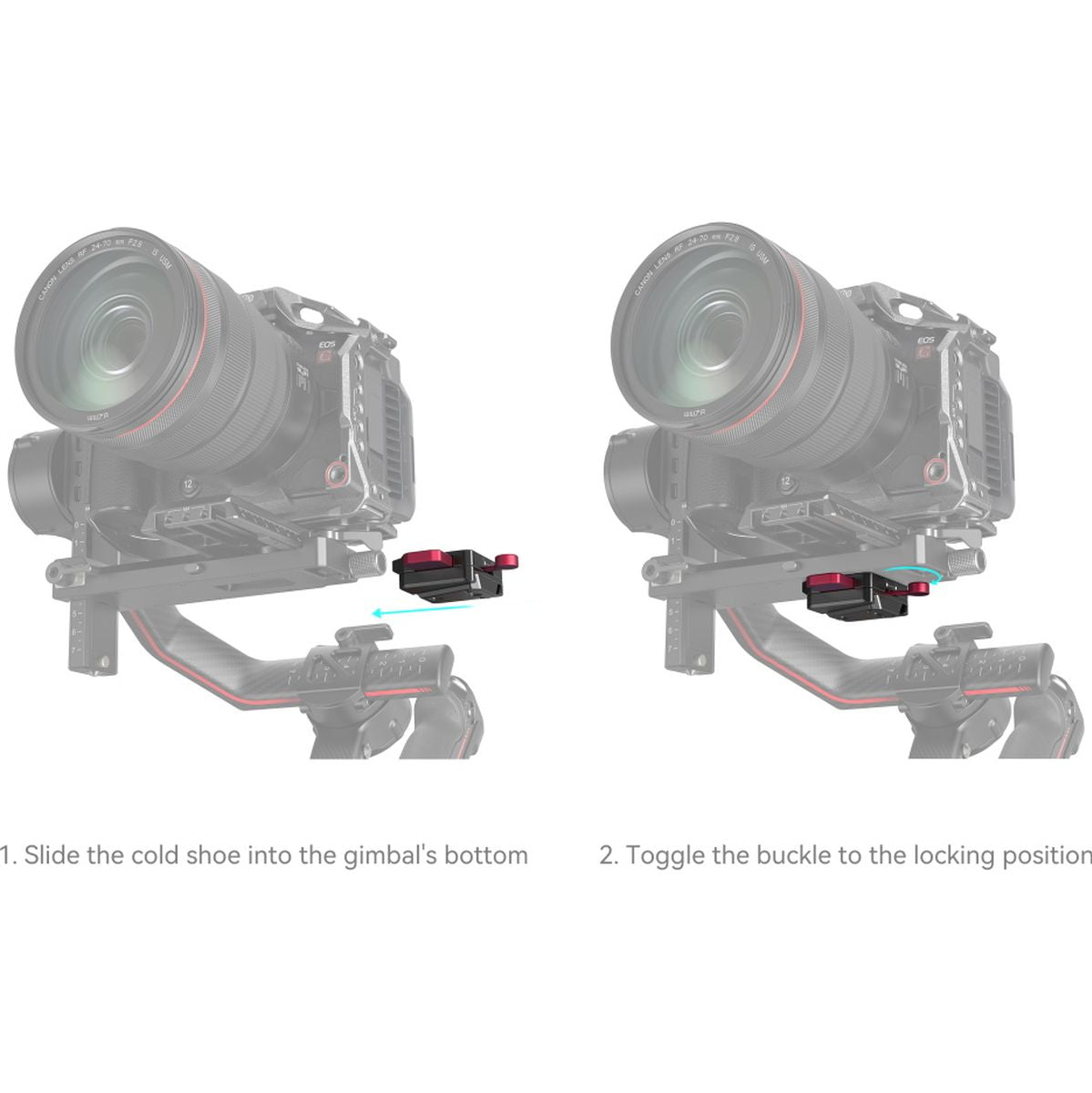 SmallRig 4189 Power Supply Mount Plate For DJI RS Stabilizer