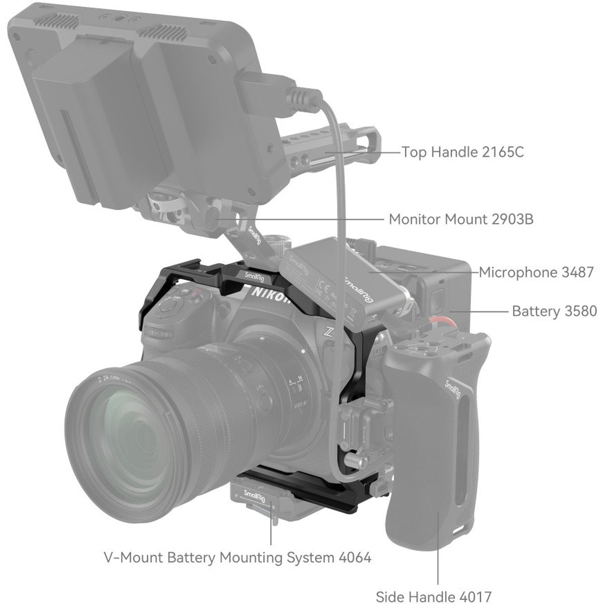 SmallRig 3940 Cage For Nikon Z8