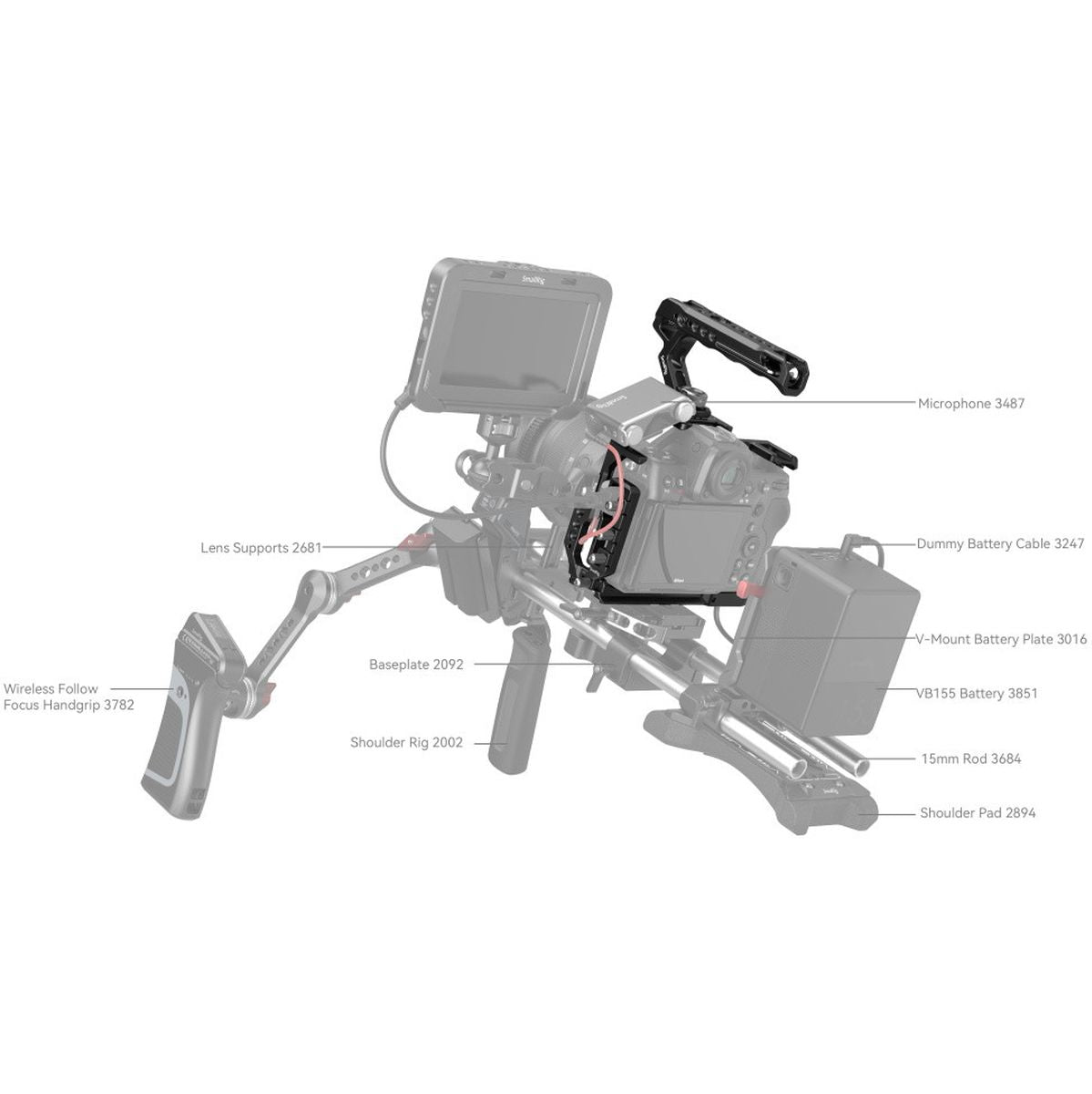 SmallRig 3941 Cage Kit For Nikon Z8
