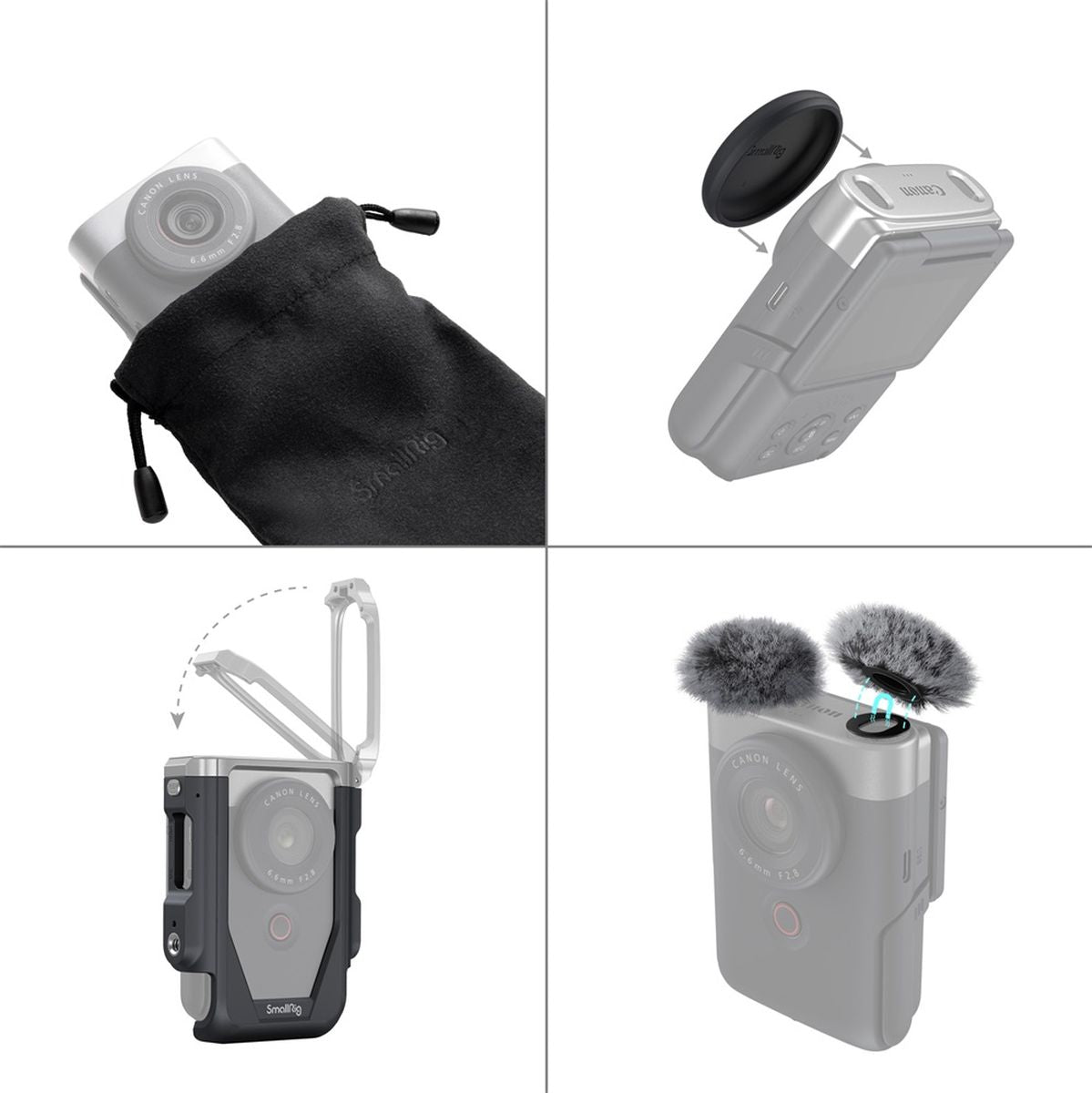 SmallRig 4235 Cage Kit For Canon PowerShot V10 - image 5 of 5
