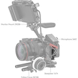 SmallRig 4272 Black Mamba HDMI + USB-C Cable Clamp For Canon