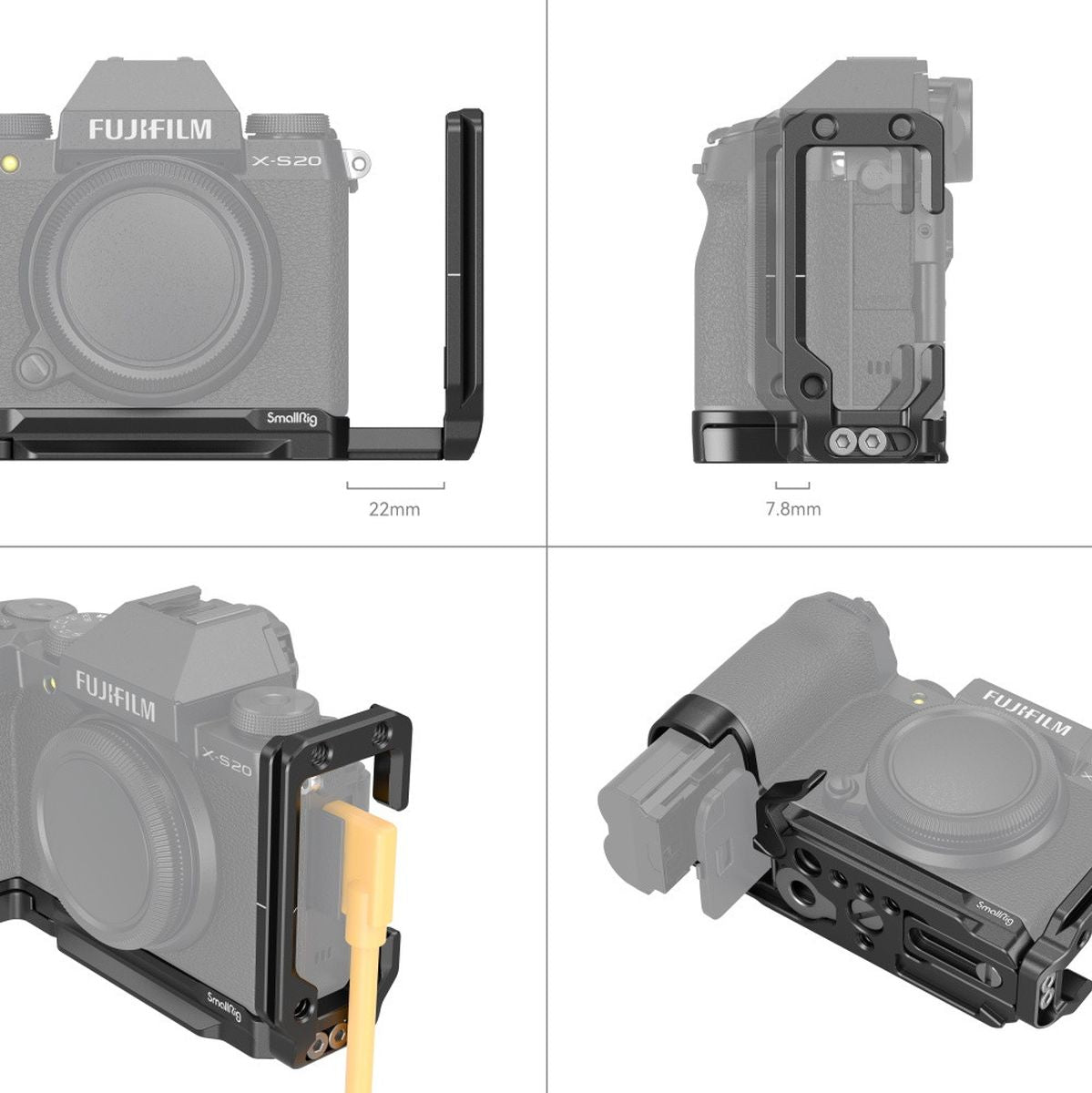 SmallRig 4231 L-Bracket For Fujifilm X-S20