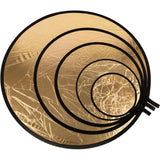 Caruba Reflection Screen 2-IN-1 Gold & Silver - 80cm - image 3 of 5