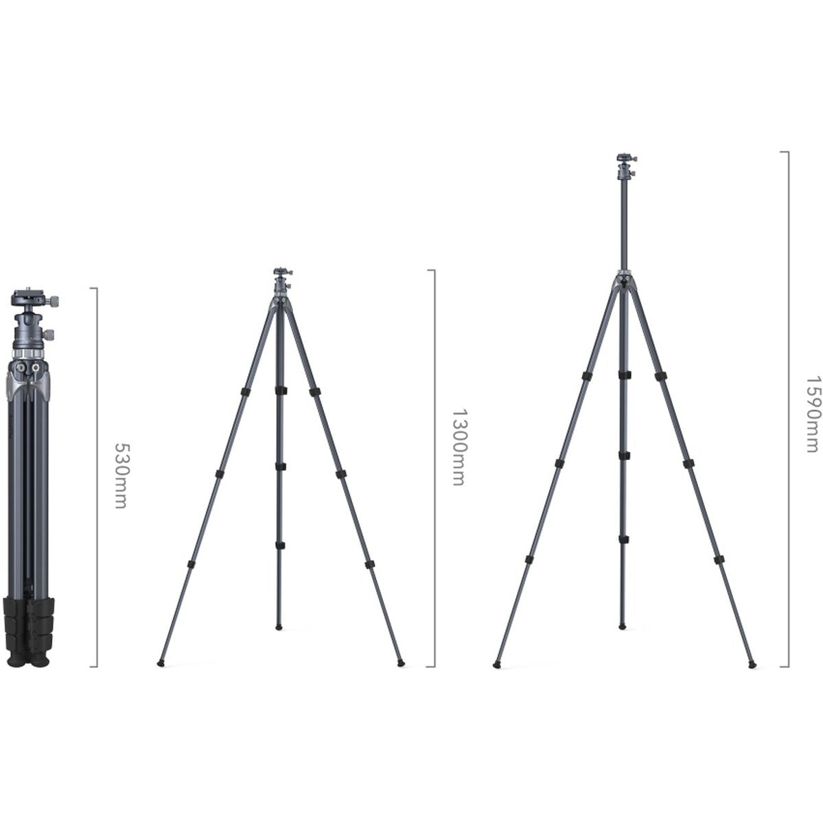 SmallRig 4222 Lightweight Travel Tripod AP-02