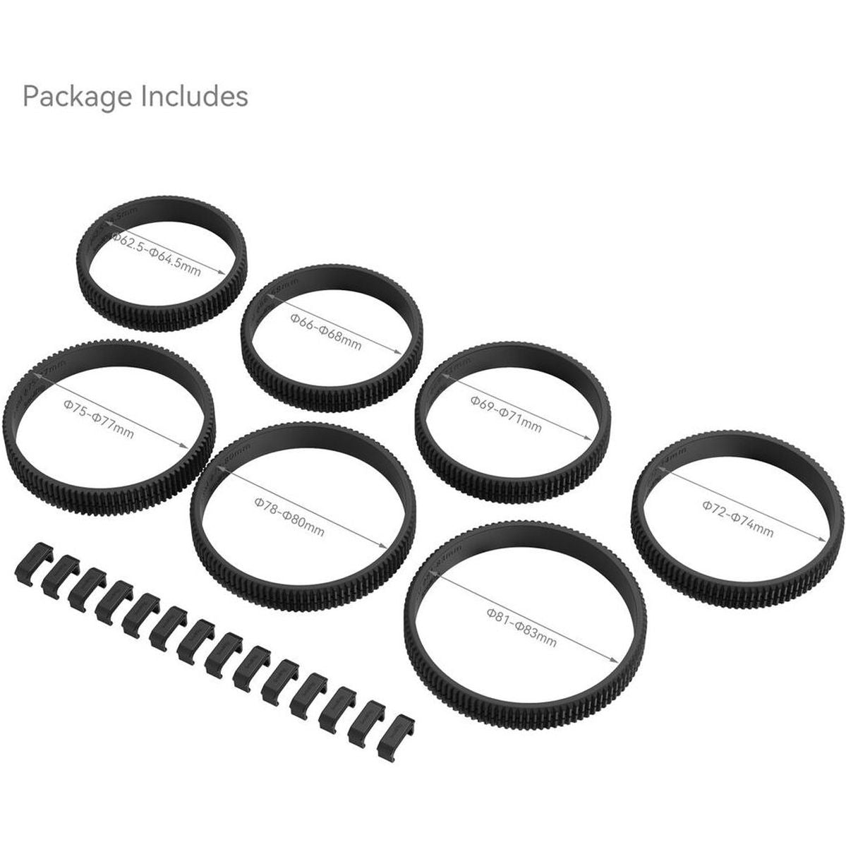 SmallRig 4185 Seamless Focus Gear Ring Kit