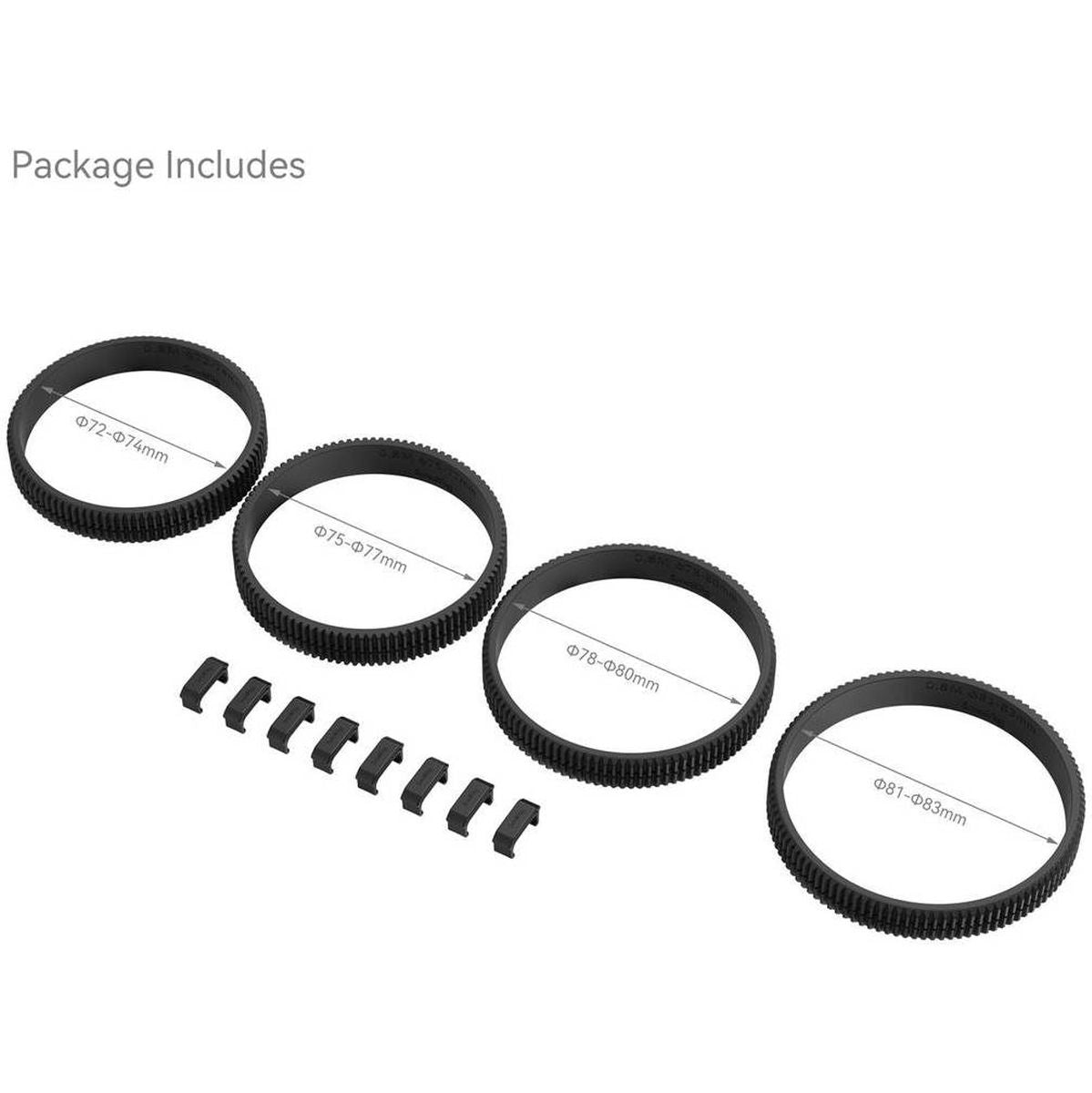SmallRig 4187 72-74mm / 75-77mm / 78-80mm / 81-83mm Seamless