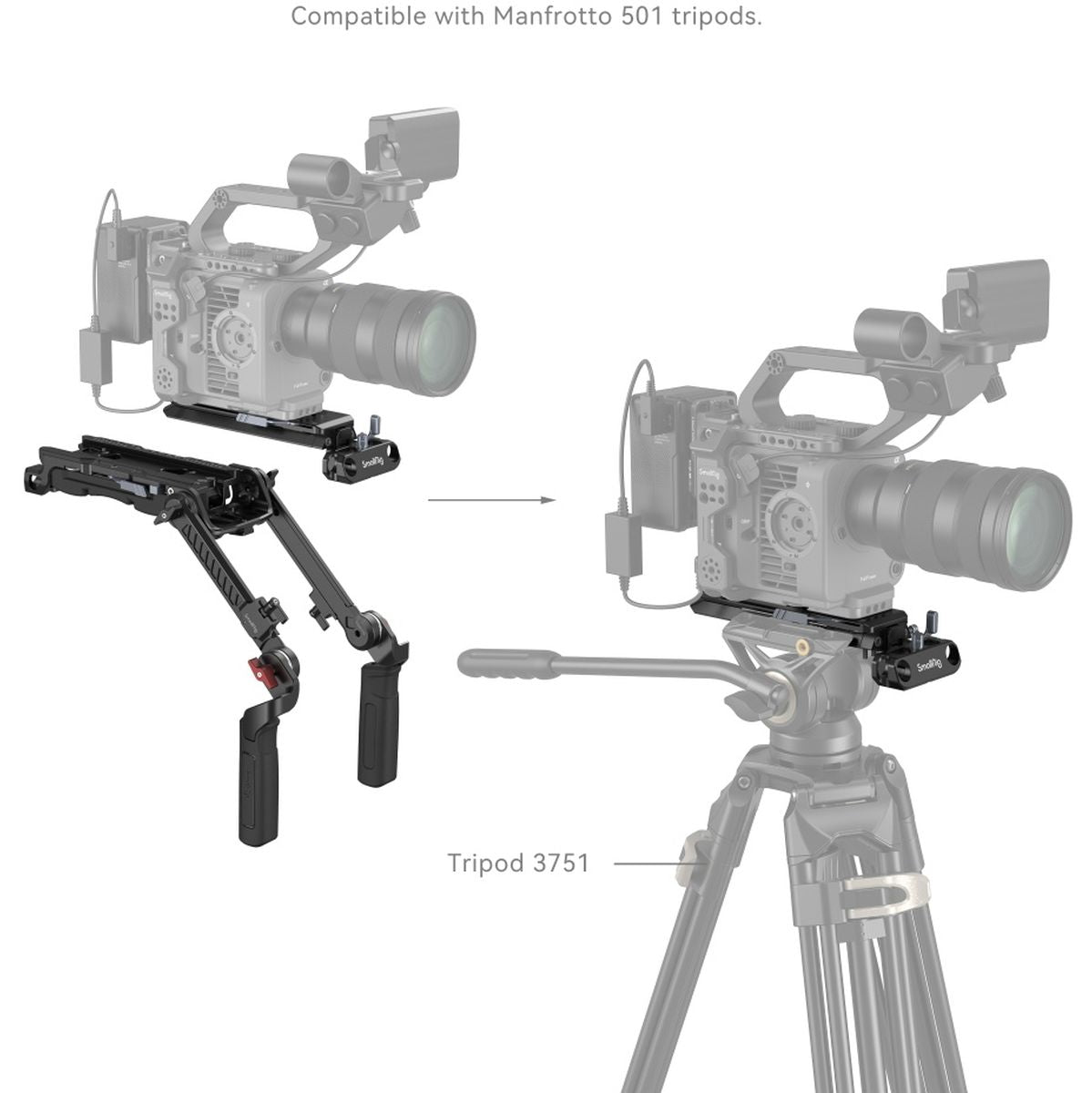 SmallRig 4274 Shoulder Rig Kit (Pro)